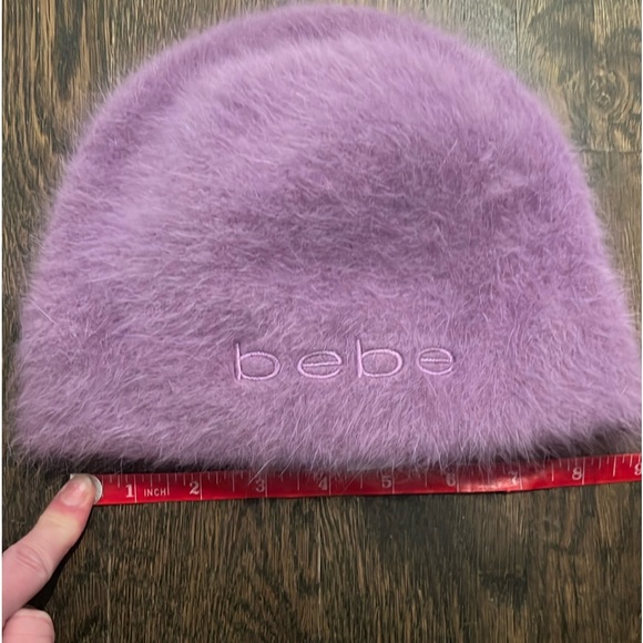 SUPER RARE! Vintage “Bebe” Angora Beanie! Never Worn!! Pristine! - Picture 8 of 9